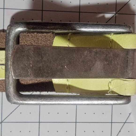 We The Free Yellow Belt with Silver Buckle - Picture 8 of 9